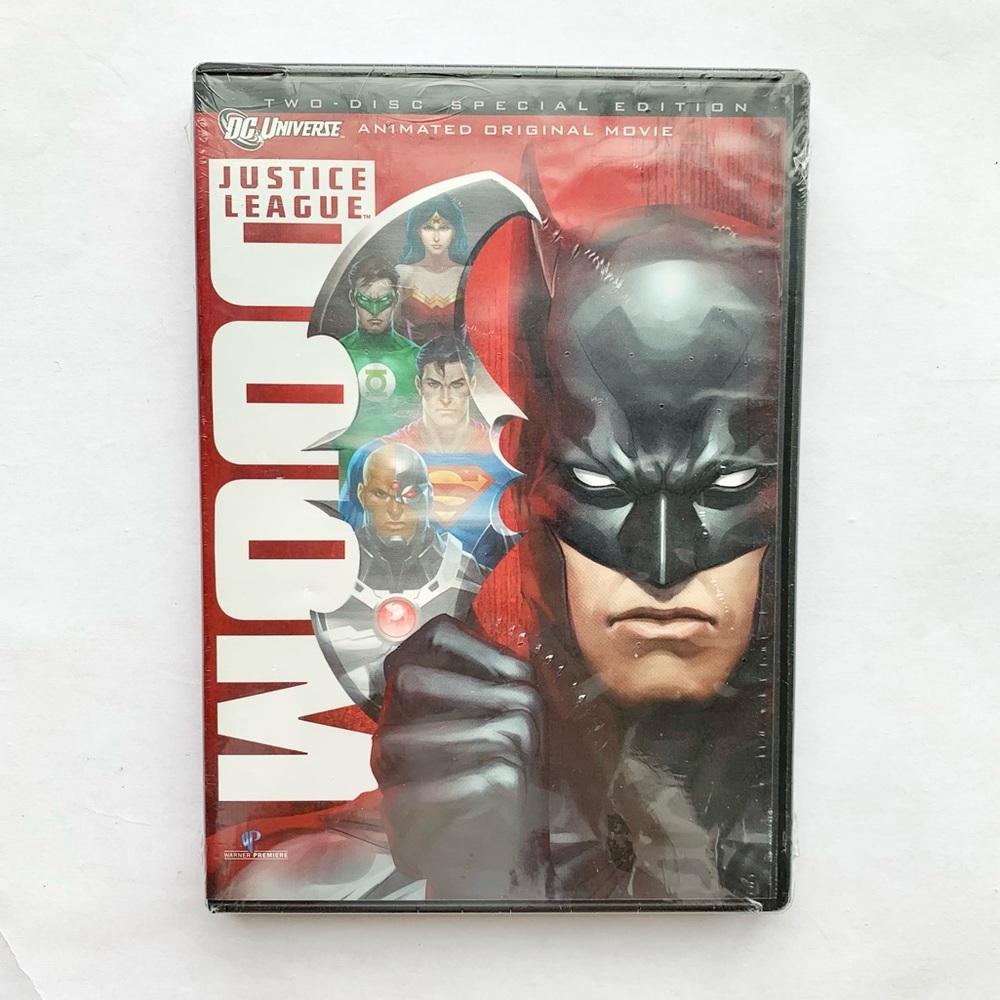 NWT Justice League: Doom Movie DVD